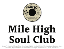 Tablet Screenshot of milehighsoulclub.com